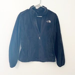 The North Face Fleece Full Zip Jacket Black Medium